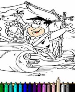 Flintstones Coloring Book