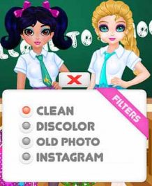 Play more Jasmine and Elsa School Bag Design Contest!