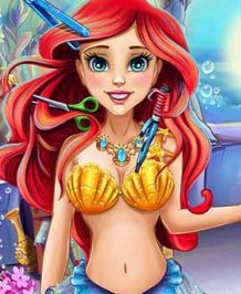 Play more Mermaid Princess Real Haircuts!