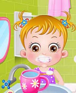 Baby Hazel Bed Time