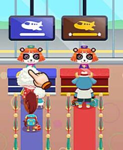 Funny Traveling Airport