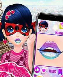 Cute Lip Design For Marinette 1 Play Cute Lip Design For Marinette!
