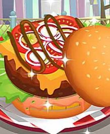 Bite into Yummy Super Burger