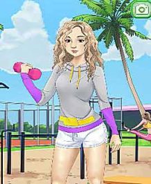 Play more Fitness Girl Dressup!