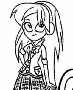 Equestria Girls Coloring Book
