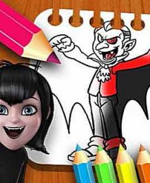 Play Hotel Transylvania Coloring Book!