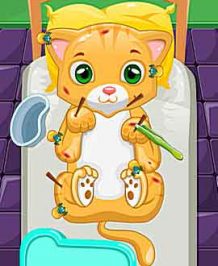 Let's all play Little Cat Doctor!