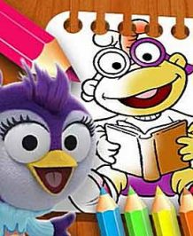 Color in Muppet Babies Coloring Book!