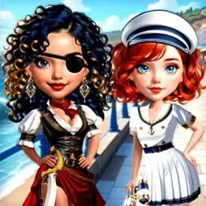 Sailor Chic vs Pirate Charm 1 Sailor Chic vs Pirate Charm leans into ocean-inspired elegance