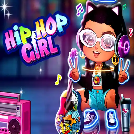 Dance with Stylish Hip Hop Girl