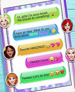 BFF Neon Fashion Dress Up