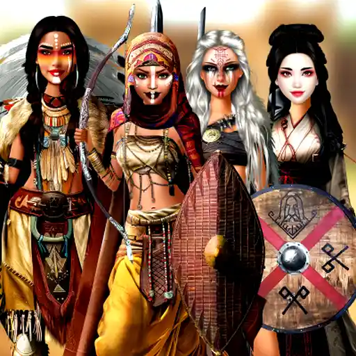 Dress courageous women in Battle Maidens