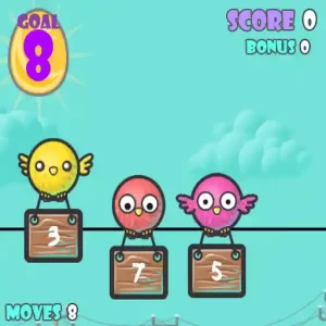 Bird Line Math Addition