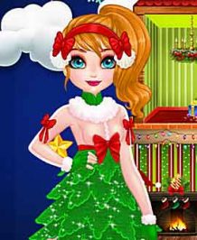 Christmas Puppet Princess House 1 Christmas puppet princess house is a game for girls to play.