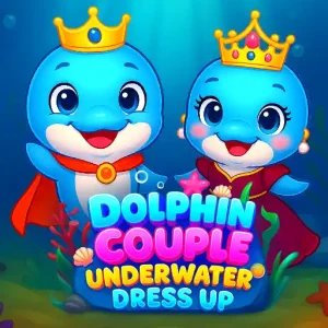 Dolphin Couple Underwater DressUp