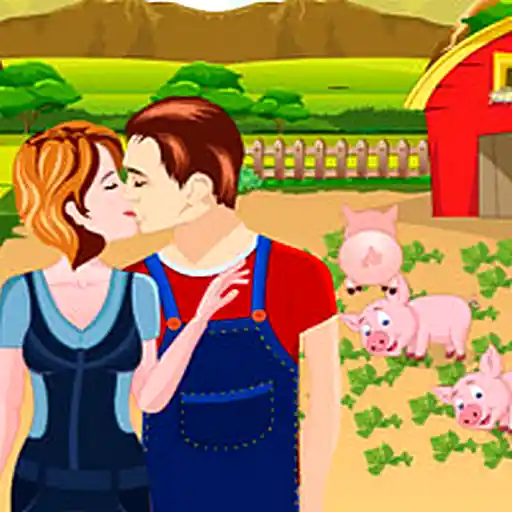 Farm Kissing 4 is a sweet and silly kissing game
