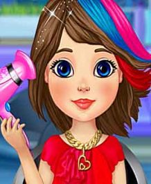 A game for Girls to play! Hair Stylist DIY Salon!