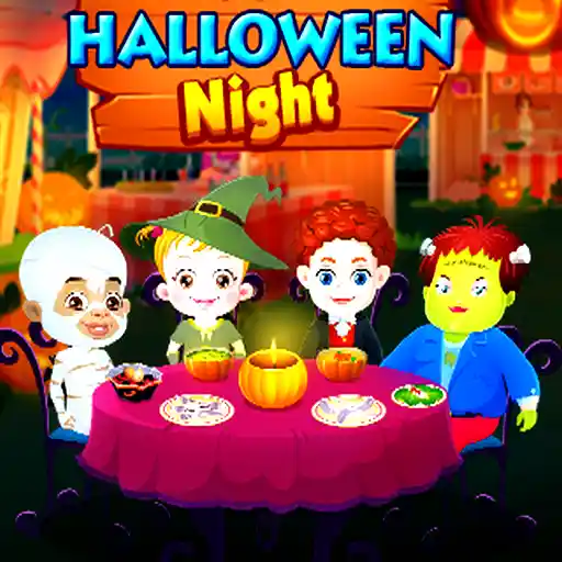 It's Halloween Night with Baby Hazel and her friends