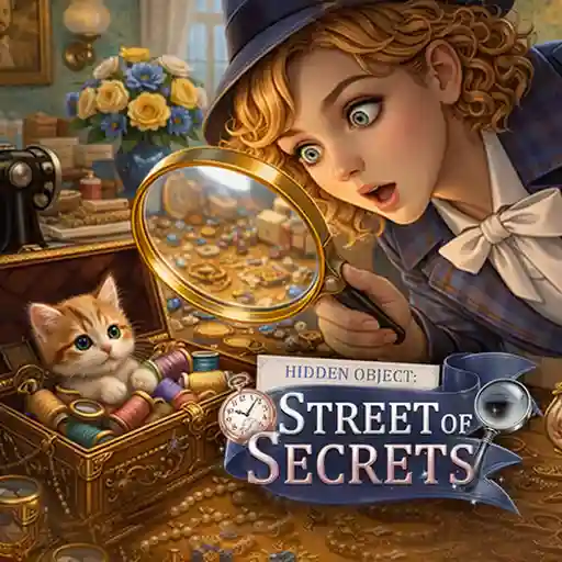 Hidden Object Street Of Secrets is a dark hidden object game