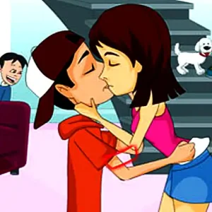 Housekeeper Kiss is described as a simple sneak-and-kiss mini-game