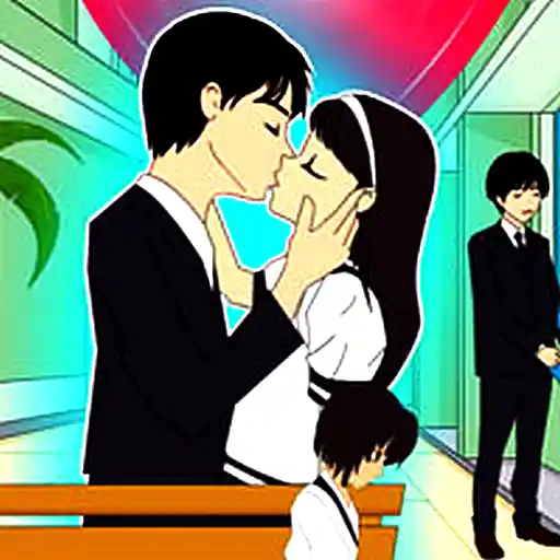 Kiss After School is a sweet kissing game