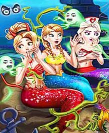 Girl! Play Mermaid Haunted House!