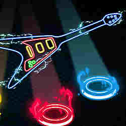 Neon guitar