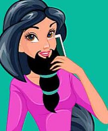 Princess Christmas Beards Baby!