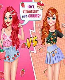 Fun time with Princesses Fruity Print Fun Challenge!