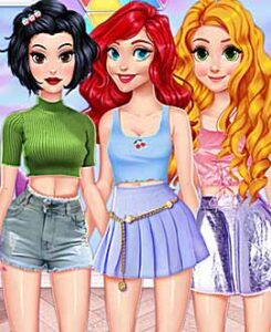 Princesses Tie Dye Trends