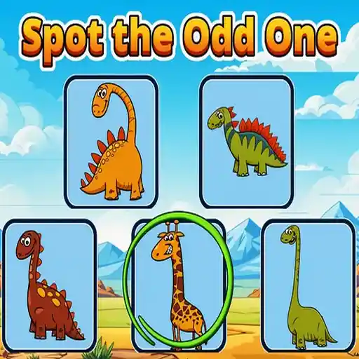 Spot the Odd One is a playful picture puzzle