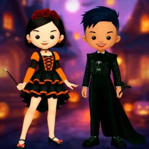 Toca Teens Halloween Party