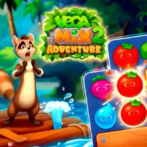 Vega Mix 2: Adventure is a fun match-3 game