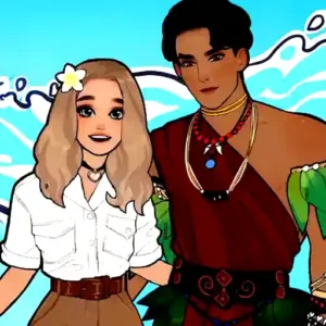 Wild Love, you land on a secret island where danger waits