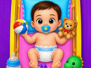 Baby Daycare game is a fun, interactive baby care