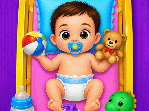 Baby Daycare game is a fun, interactive baby care
