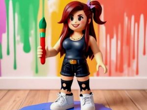 BTS Roblox Coloring, a creative coloring book