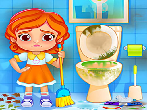 Kids House Cleanup is a Cleaning game