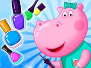 Play Hippo Manicure Salon game. Where the most talented nail artist works.